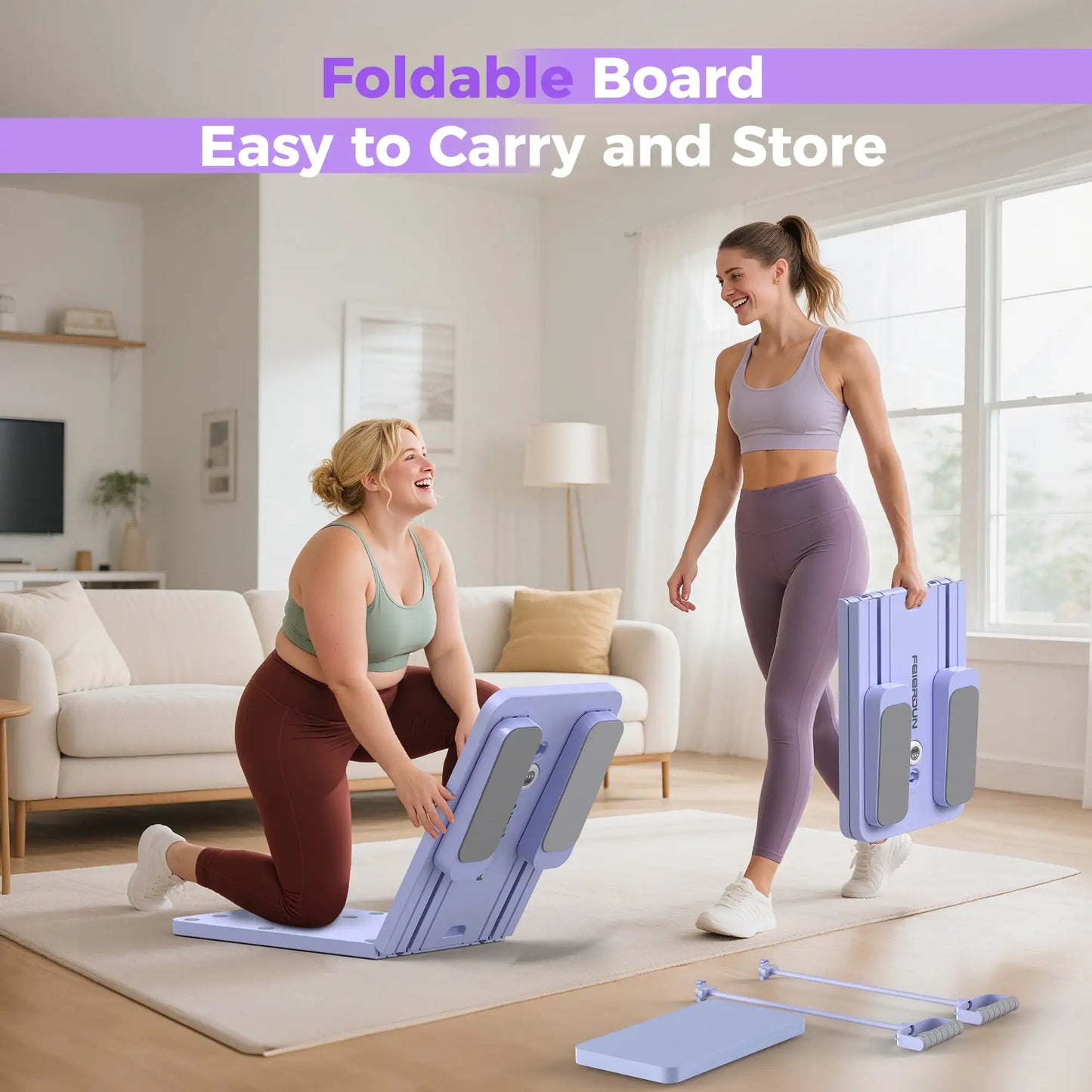 5 in 1 Folding Pilates Board