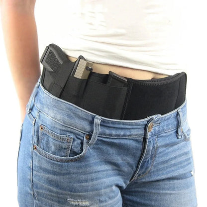 Tactical Hidden Holster Concealed Carry Waist Band Belt