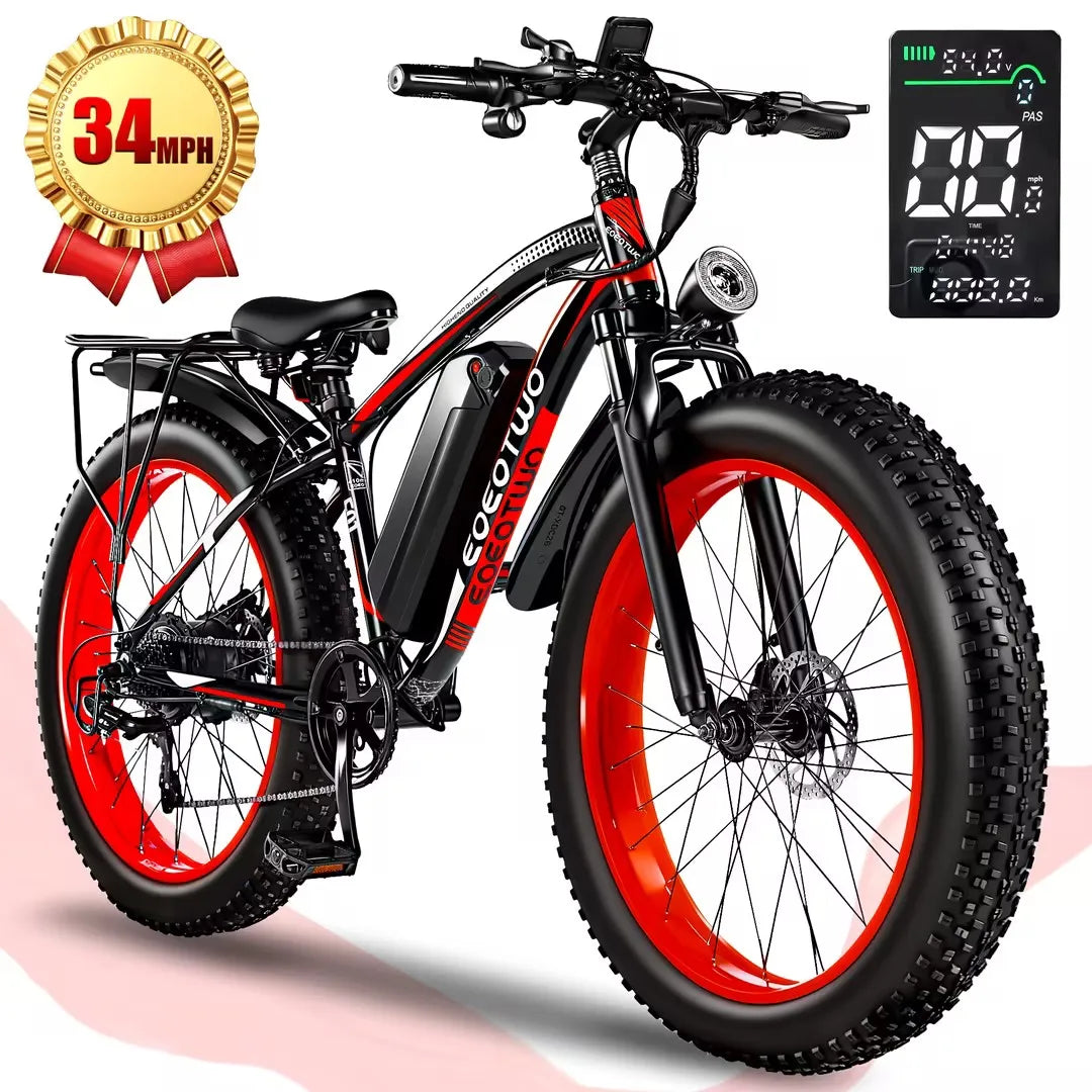 1500W Electric Bike 48V 15Ah Battery