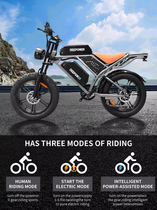 S7Pro Off-Road Electric Bike Adults Mountain Ebike All-Terrain Motorcycle