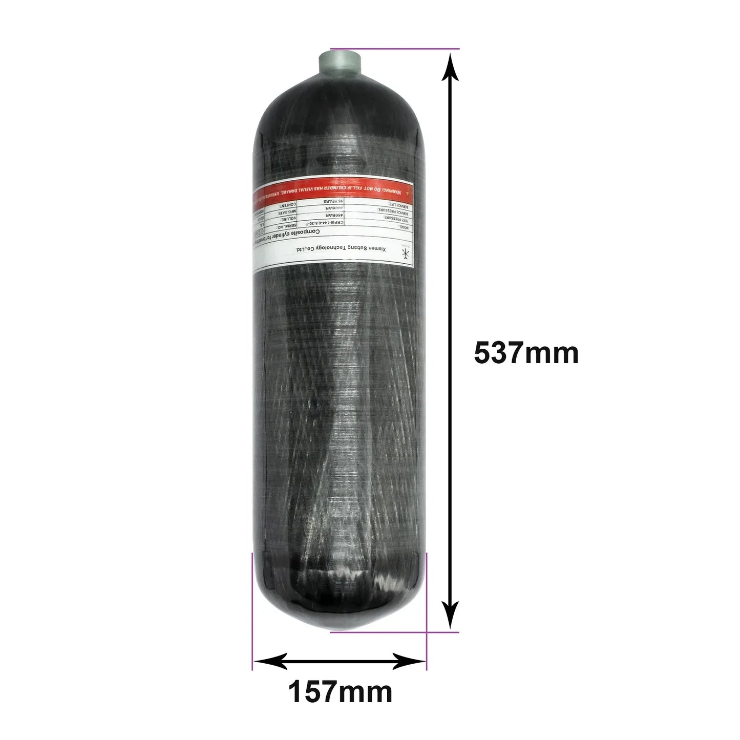 TUXING 4500Psi High Pressure Cylinders Firefighting Scuba Diving Tank