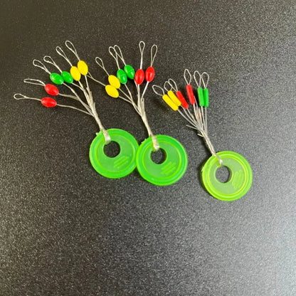 600pcs 100 Groups Float Rubber Stopper Fishing Bobber