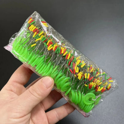 600pcs 100 Groups Float Rubber Stopper Fishing Bobber