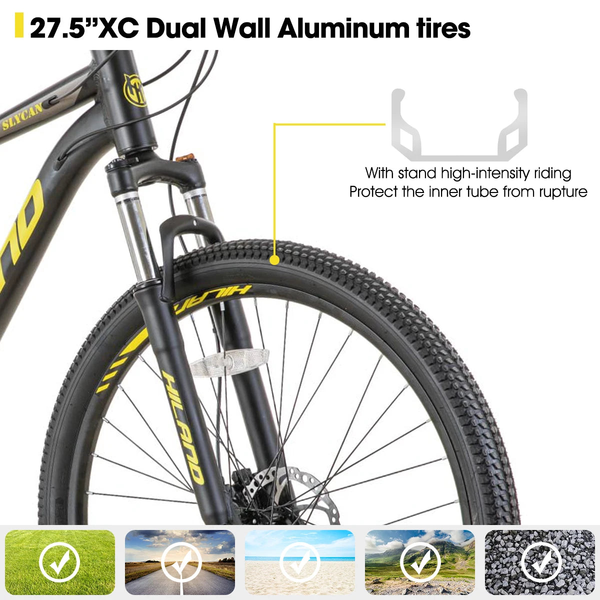 Aluminum Mountain Bike 21 Speeds
