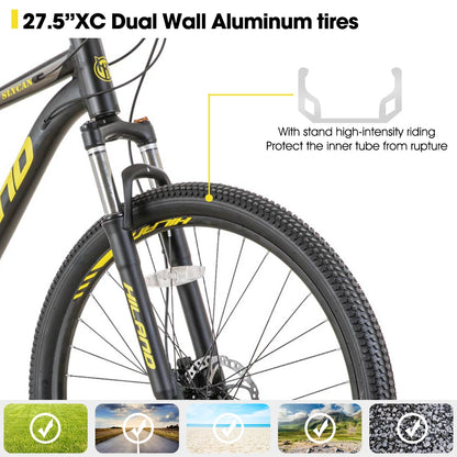 Aluminum Mountain Bike 21 Speeds