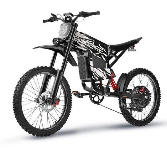 Electric Motorcycles 6000W Brushless Gearless Motors 60V30AH